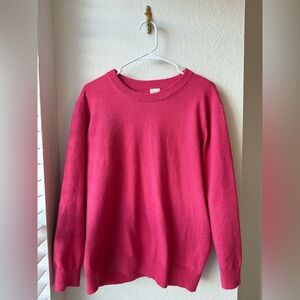 A NEW DAY HOT PINK CREW NECK SWEATER GUC SIZE XXL